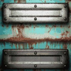 Old metal background N972