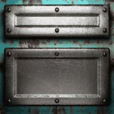 Old metal background N973