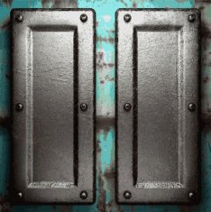 Old metal background N974