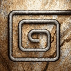 metal and stone background N207