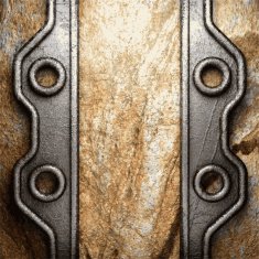 metal and stone background N209