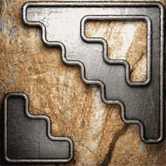 metal and stone background N222
