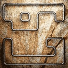 metal and stone background N227