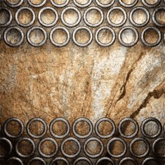 metal and stone background N231