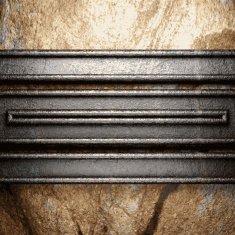 metal and stone background N236