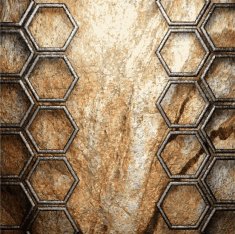 metal and stone background N251