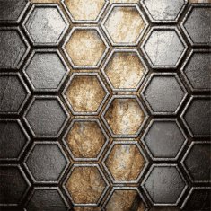 metal and stone background N252