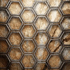 metal and stone background N255