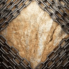 metal and stone background N260