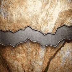 metal and stone background N272