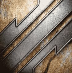 metal and stone background N273