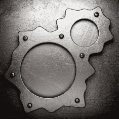metal background N354