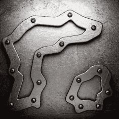 metal background N355