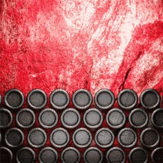 metal and stone background N283