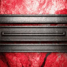 metal and stone background N285