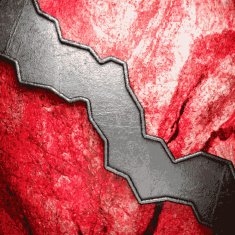 metal and stone background N321