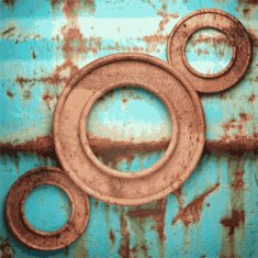 Old metal background N978
