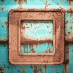 Old metal background N982