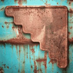 Old metal background N991