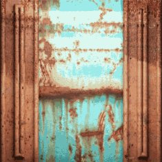 Old metal background N1004