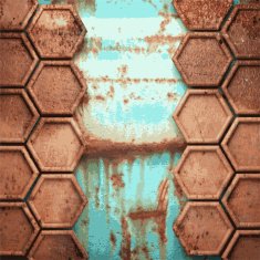 Old metal background N1010