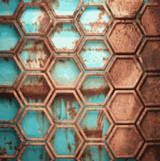 Old metal background N1013