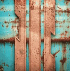 Old metal background N1028