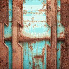 Old metal background N1030
