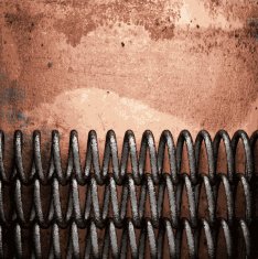 Old metal background N1041