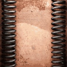Old metal background N1044