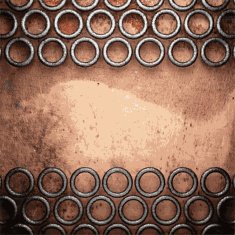 Old metal background N1054
