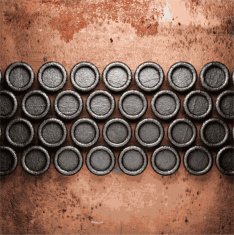 Old metal background N1055