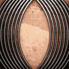 Old metal background N1063