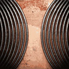 Old metal background N1064