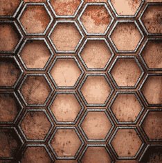Old metal background N1068