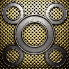 golden and silver background N18