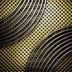 golden and silver background N32