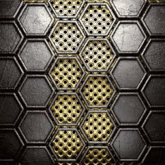 golden and silver background N36