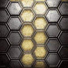 golden and silver background N50