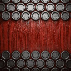 metal and wood background N294