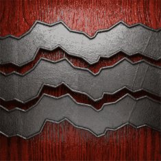 metal and wood background N300