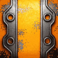Old metal background N1089