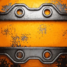 Old metal background N1090