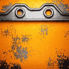 Old metal background N1091