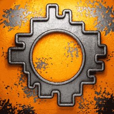 Old metal background N1100