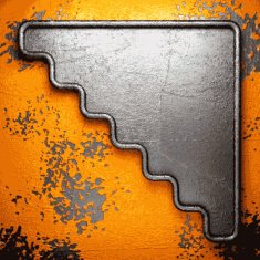 Old metal background N1103