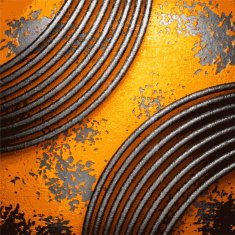 Old metal background N1115
