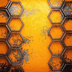 Old metal background N1118
