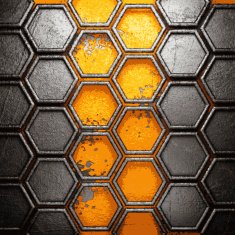 Old metal background N1119