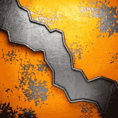 Old metal background N1126